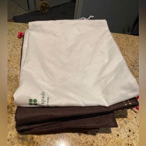 Kate Spade / Cole Haan / Mat & Nat dust bags